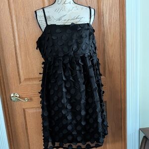 Forever 21 size 1X Black Textured Mini Dress